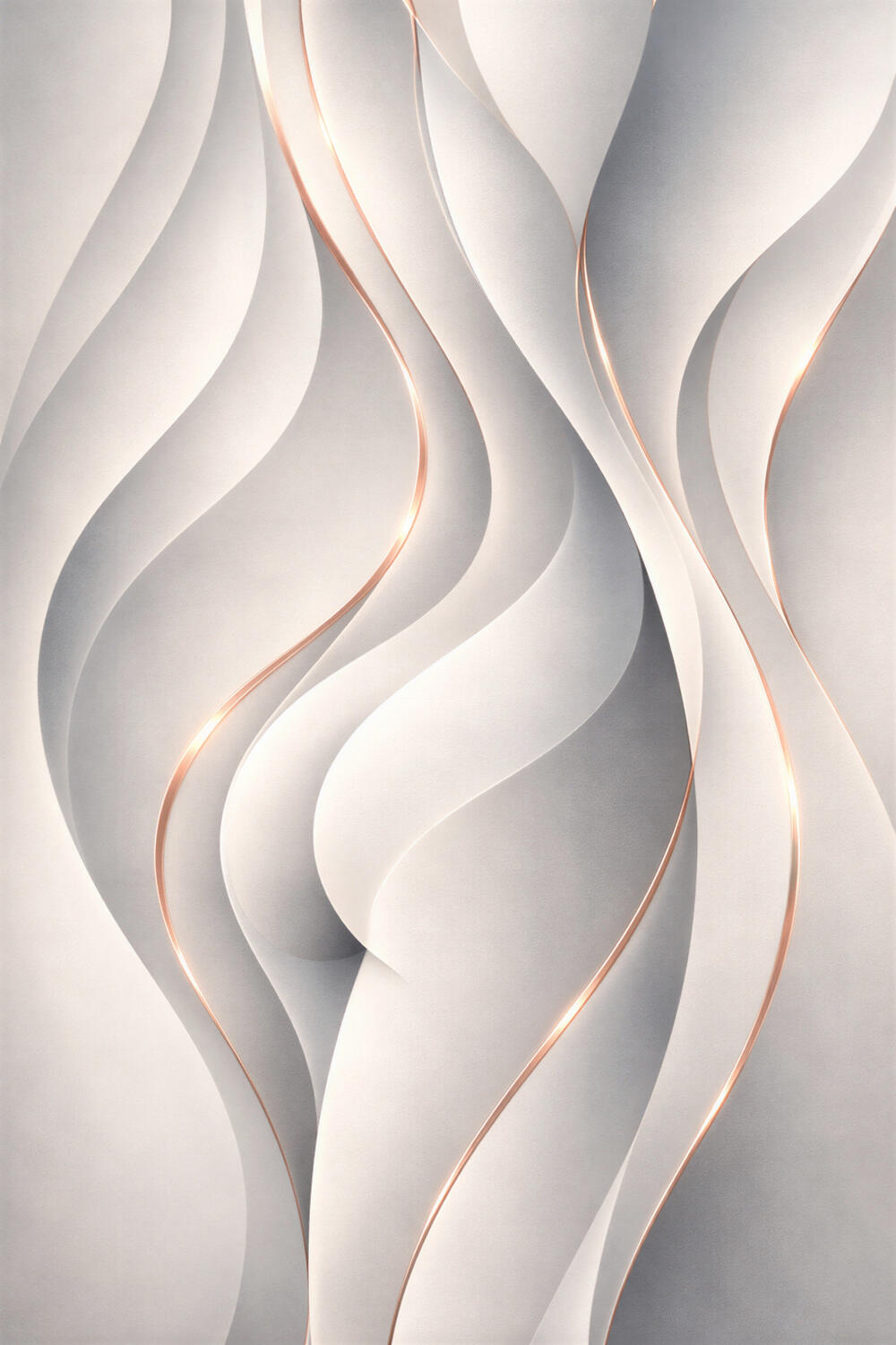 Greige Rose Gold Curve